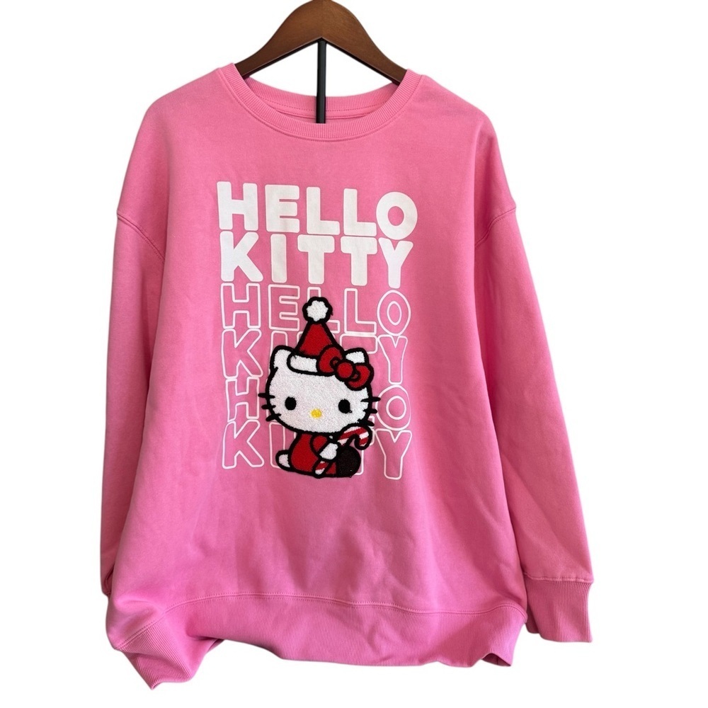 NWT Hello Kitty Christmas Sweatshirt - Picture 3 of 6